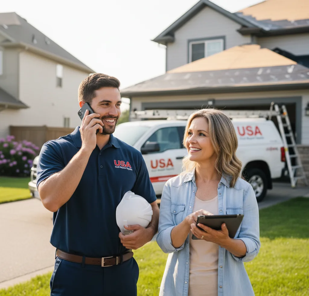USA Roof Repair Experts customer support in Newaygo